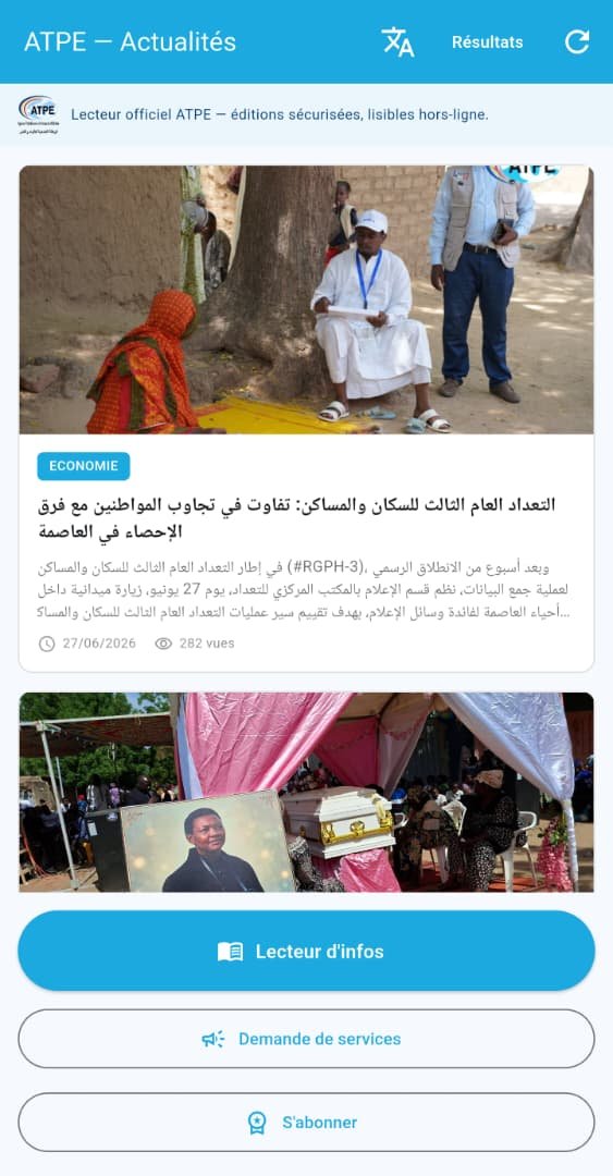 Lecteur d'infos — Lecteur d'Infos ATPE